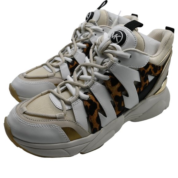 Michael Kors HERO Mixed-Media Trainer Sneakers - Picture 1 of 6
